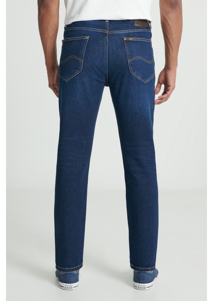 Lee Austin Regular Tapered Fit Yüksek Bel Esnek Jean Kot Pantolon