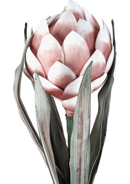 428126 "molave" Pembe/beyaz Tek Dal Yapay Çiçek 60CM Yüksekliğinde modelleri