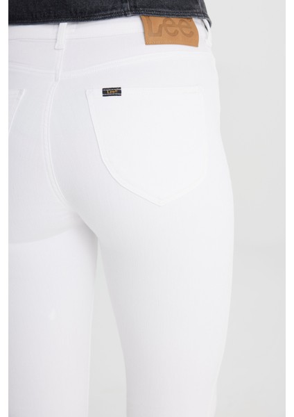 Skinny Fit Dar Kesim Yüksek Bel Çok Dar Paça Forever Fit Kırık Beyaz Jean Kot Pantolon indirimleri