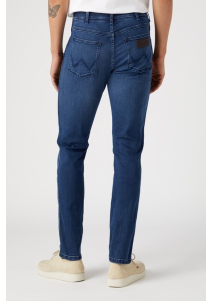 Slim Fit Dar Kesim Düşük Bel Taşlamalı Gri Esnek Larston Jean Denim Kot Pantolon