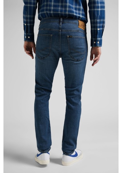 Luke Slim Tapered Fit Normal Bel Esnek Jean Kot Pantolon