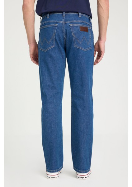 Texas Straight Fit Normal Bel Denim Esnek Jean Kot Pantolon