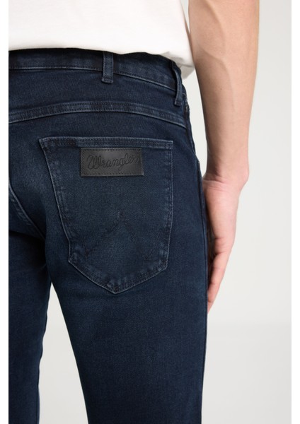 Larston Slim Fit Dar Kesim Düşük Bel Lacivert Esnek Jean Kot Pantolon