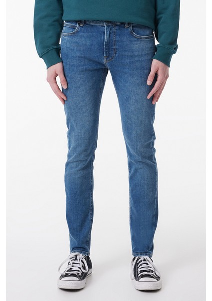 Malone Skinny Fit Normal Bel Denim Esnek Jean Kot Pantolon fiyatları