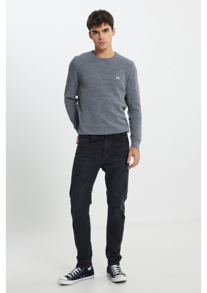 Lee Austin Regular Tapered Fit Yüksek Bel Esnek Jean Kot Pantolon