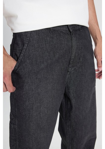 Carpenter Fit %100 Pamuk Düşük Bel Geniş Paça Jean Kot Pantolon fırsatları