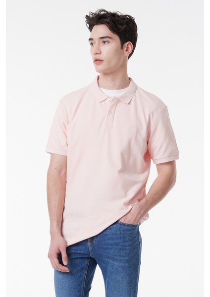 Regular Fit Normal Kesim Polo Yaka %100 Pamuk Tişört