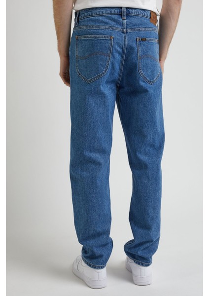 Oscar Straight Fit %100 Pamuk Yüksek Bel Mavi Jean Kot Pantolon