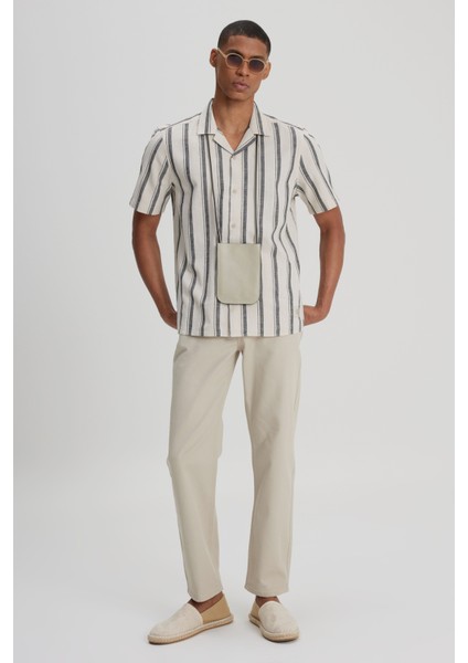 Regular Fit Normal Kesim Normal Bel Dar Paça %100 Pamuk Jogger Pantolon