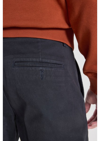 Extreme Motion Slim Fit Dar Kesim Normal Bel Bej Esnek Pantolon