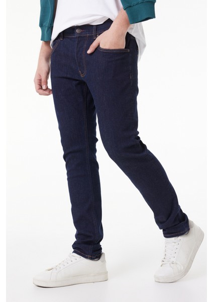 Lee Luke Slim Tapered Esnek Jean Kot Pantolon