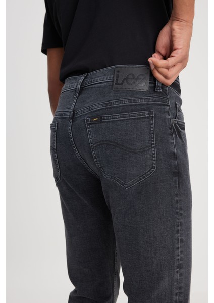Slim Fit Dar Kesim Normal Bel Dar Paça Rider Siyah Jean Kot Pantolon fırsatları
