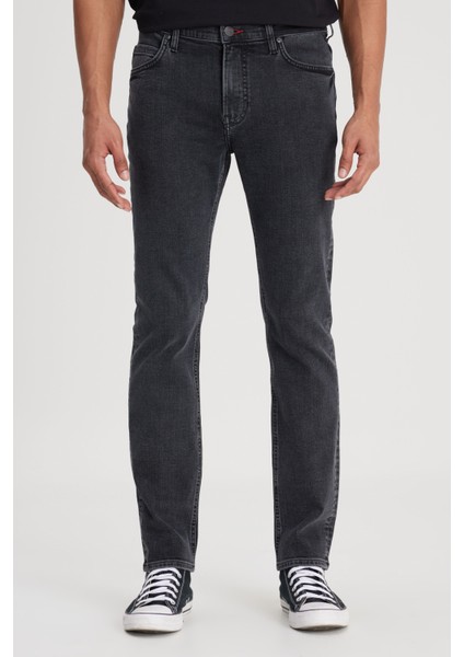 Slim Fit Dar Kesim Normal Bel Dar Paça Rider Siyah Jean Kot Pantolon indirimleri