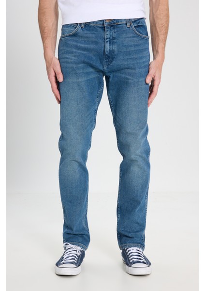 Regular Fit Normal Kesim Düşük Bel Açık Mavi Esnek Greensboro Jean Kot Pantolon