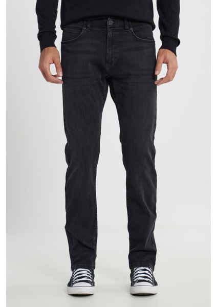 Slim Fit Dar Kesim Düşük Bel Extreme Motion Antrasit Esnek Jean Denim Pantolon modelleri