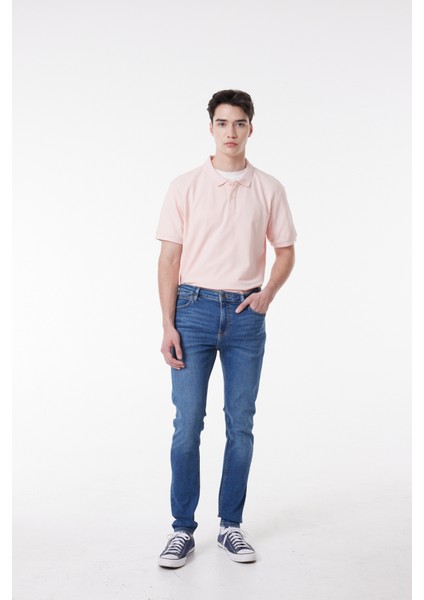 Malone Skinny Fit Normal Bel Denim Esnek Jean Kot Pantolon