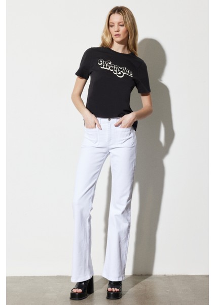 Regular Fit Normal Kesim %100 Pamuk Bisiklet Yaka Tişört