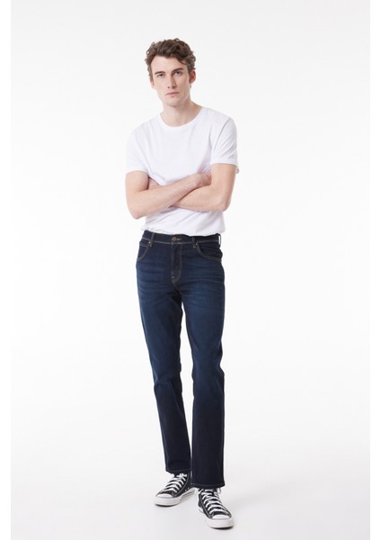 Texas Slim Fit Dar Kesim Normal Bel Mavi Esnek Jean Kot Pantolon fiyatları