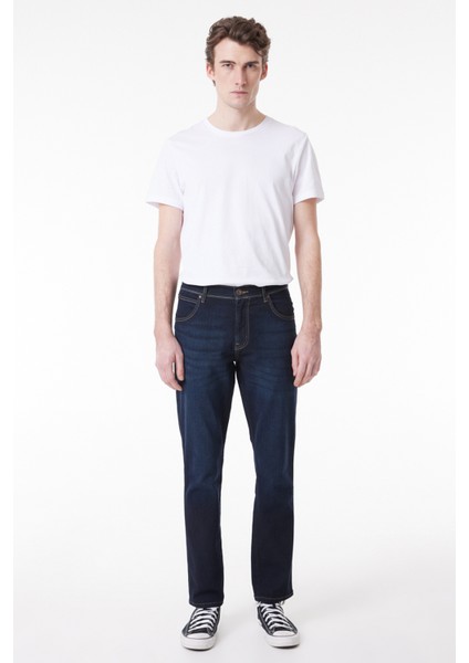 Texas Slim Fit Dar Kesim Normal Bel Mavi Esnek Jean Kot Pantolon modelleri