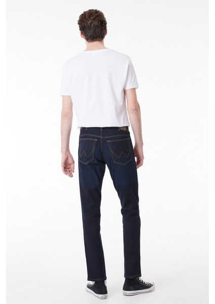 Texas Slim Fit Dar Kesim Normal Bel Mavi Esnek Jean Kot Pantolon
