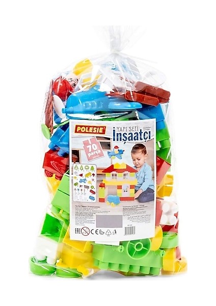 Polesie Yapı Seti 70 Parça LEGO