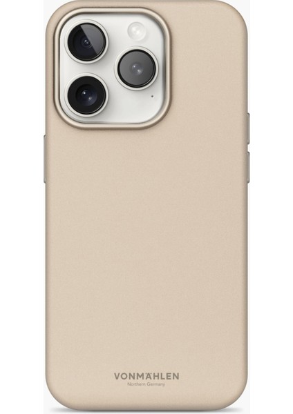 Deri Kılıf Apple iPhone 16 Pro Krem