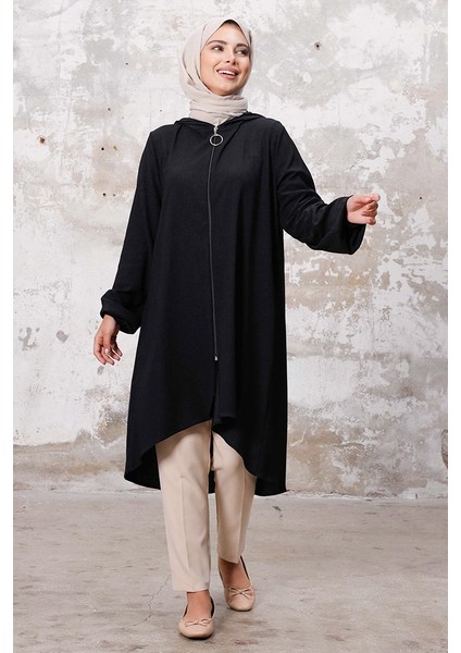 Kapüşonlu Bürümcük Kap 1254 - Siyah modelleri