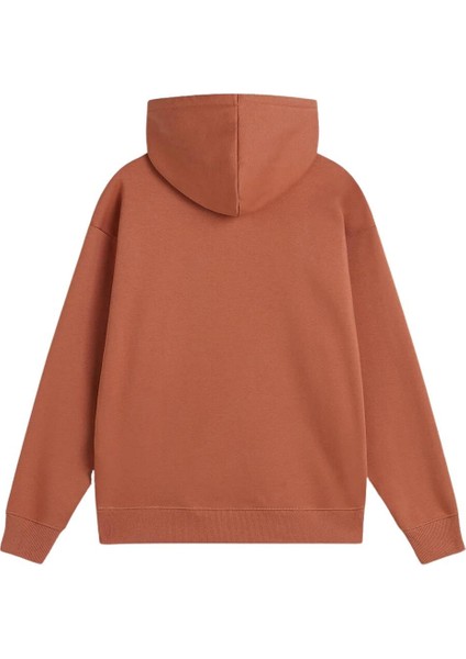 Retro V Os Hoodie Kadın Turuncu Sweatshirt