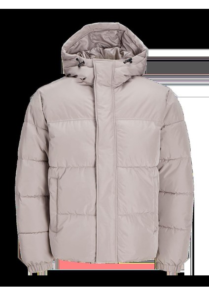 Jjebradley Puffer Jacket Erkek Şişme Mont Gri 12256974 V2