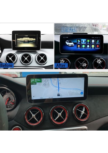 Mercedes Benz C Class 2007-2018 Multimedya Navigasyon Gps Carplayer Bluetooth