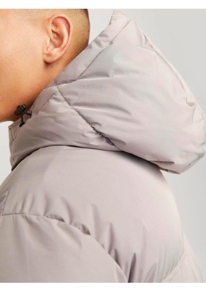 Jjebradley Puffer Jacket Erkek Şişme Mont Gri 12256974 V1