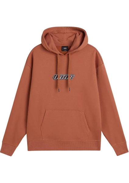 Retro V Os Hoodie Kadın Turuncu Sweatshirt