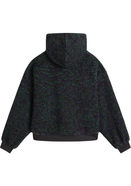 Collett Boucle Loose Hoodie Kadın Antrasit Sweatshirt fiyatları