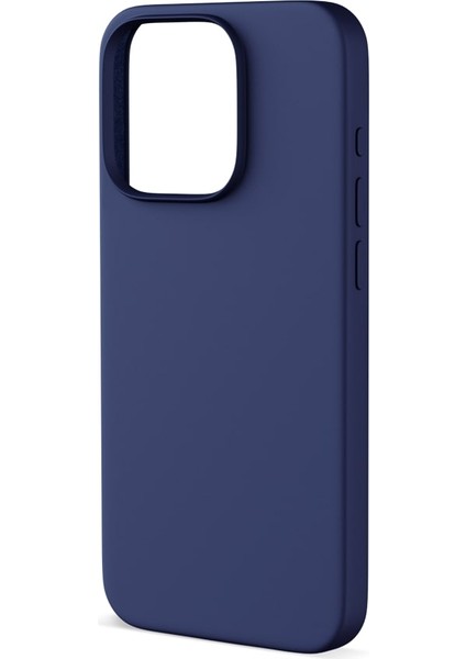 Mag+ Silikon Kılıf Apple iPhone 15 Pro - Mavi