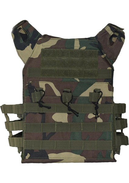 Alabilir Göğüs Rig Molle Webbing Wargame Jungle 2 (Yurt Dışından)