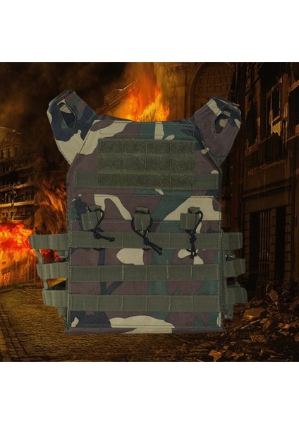 Alabilir Göğüs Rig Molle Webbing Wargame Jungle 2 (Yurt Dışından)