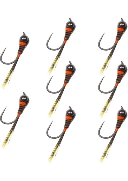 Brassbeads Balıkçılık Sineklikleri Panfish Takıı Walleye Güneş Balığı Jigging Balıkçılık Mavi (Yurt Dışından)