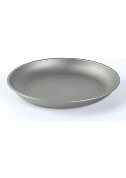 Titanyum Meyve Sofra Takımı Yuvarlak Tabak Kızartma Tavası Piknik Barbekü Için 185X25MM (Yurt Dışından)