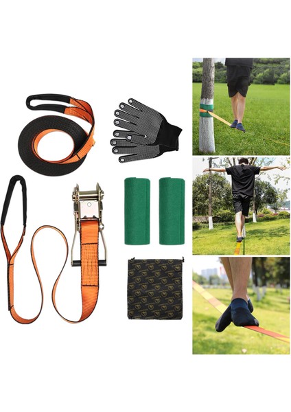 Sıkı Pürüzsüz Çekme Slackline Slack Hatları (Yurt Dışından)