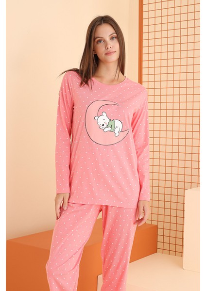 Nbb Nar Çiçeği Winnie Pooh Pijama Takımı