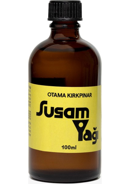 Soğuk Sıkım Susam Yağı