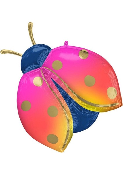 Uğur Böceği Folyo Balon 83X68 cm