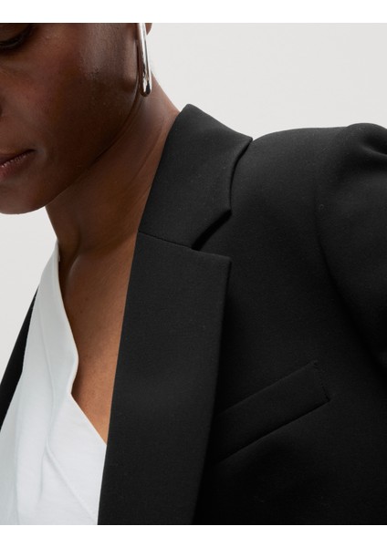 Relaxed Fit Blazer Ceket