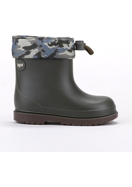 Bimbi Camo Çocuk Kaki Haki Yağmur Çizmesi W10212-042 V2
