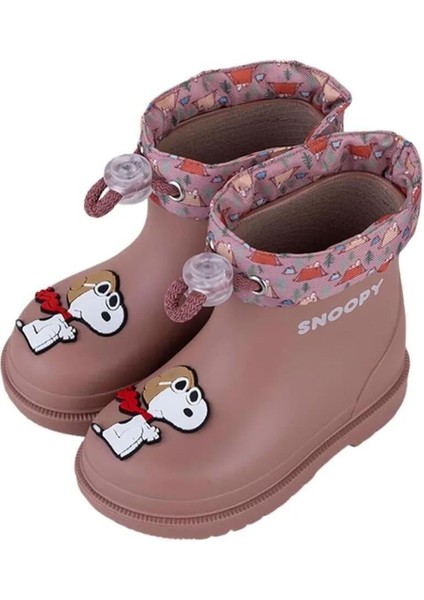 Bimbi Snoopy Rosa Pembe Çocuk Yağmur Bot Çizme W10277-010 V4