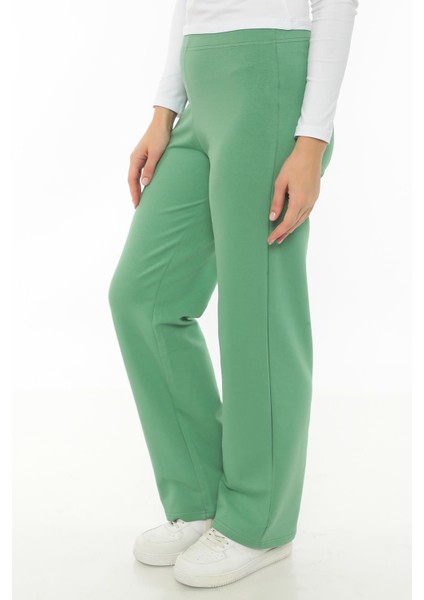Pamuk 2 Iplik Lycra Eşofman Alt-Mint Yeşili modelleri