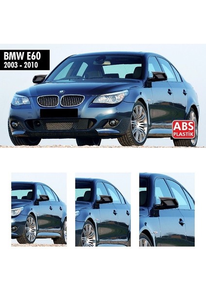 Bmw E60 Yarasa Ayna Kapağı Batman Ayna 2003-2010 Arası Parlak Siyah
