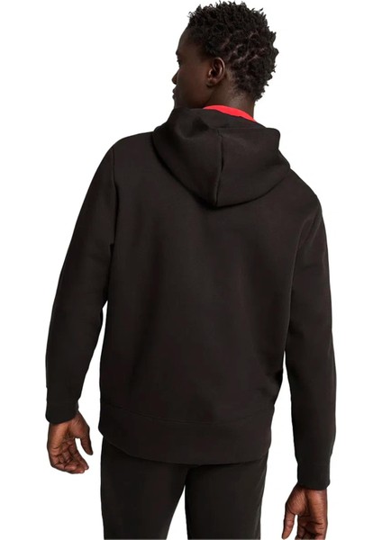 627094-01 Ferrarı Style Sweat Jacket Puma Black Erkek Sweatshırt