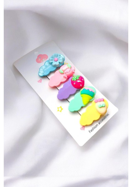 Çocuk Figürlü 5 Adet 4 cm Pens Toka Seti modelleri