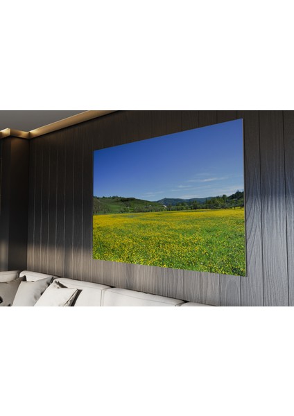 Tablo - Duvar Tablosu - Koy ve Yeşil Doğa Tablosu - Ev Dekorasyon - 60 x 40 cm